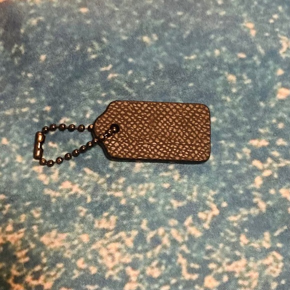 Coach Black Keychain Tag - Picture 8 of 16
